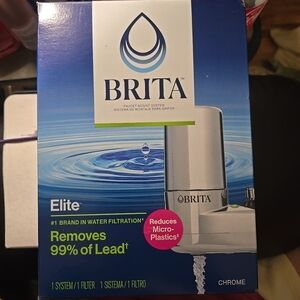 Brita Chrome Faucet Filter with Indicator